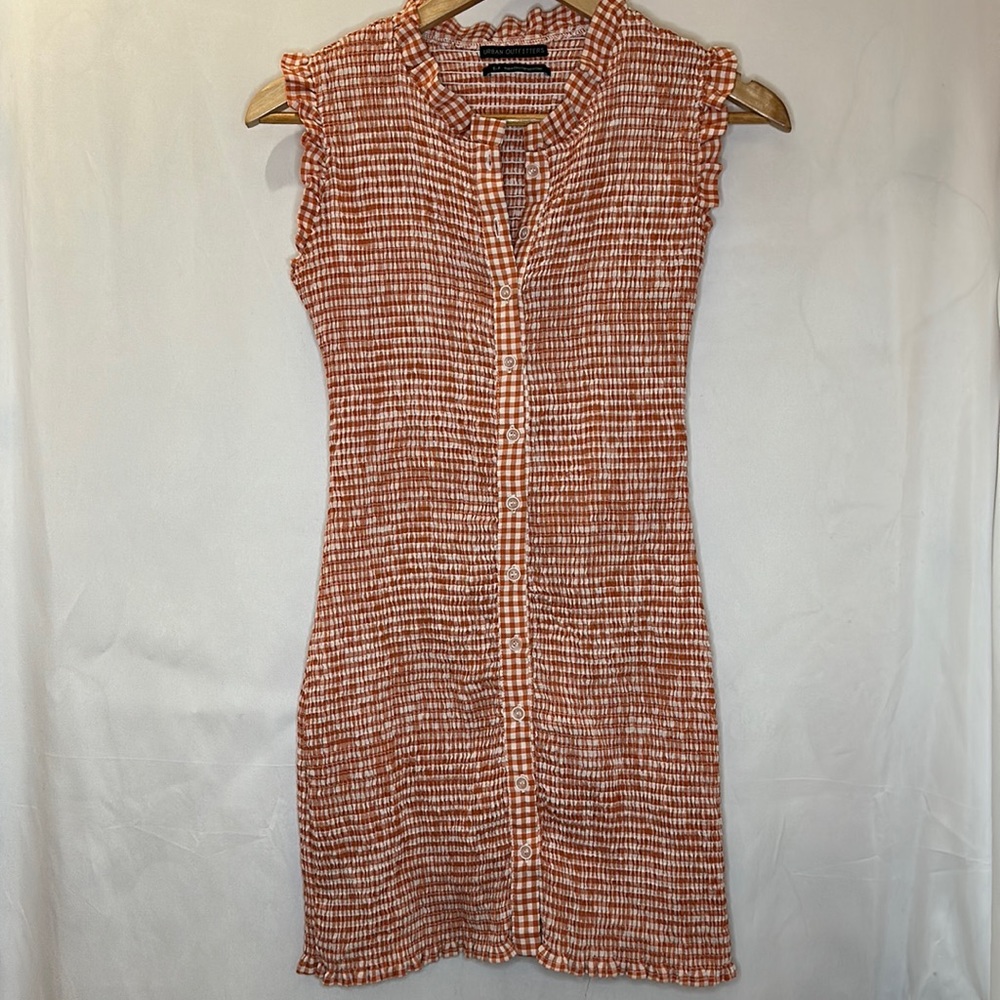 URBAN OUTFITTERS Picnic Gingham mini dress Small